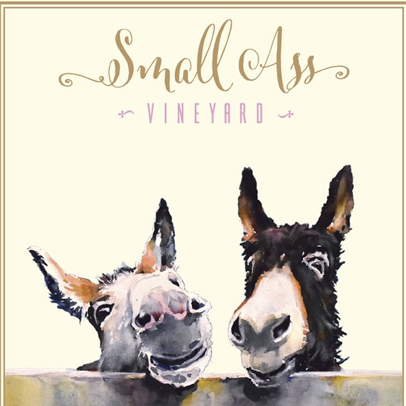 small ass face label